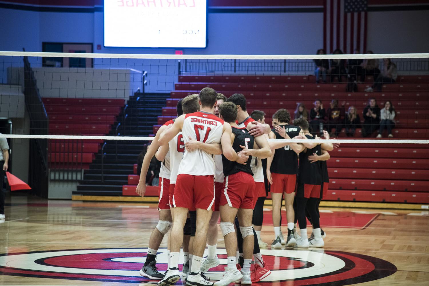 The Carthage Men?s Volleyball team won the NCAA championship in 2021.